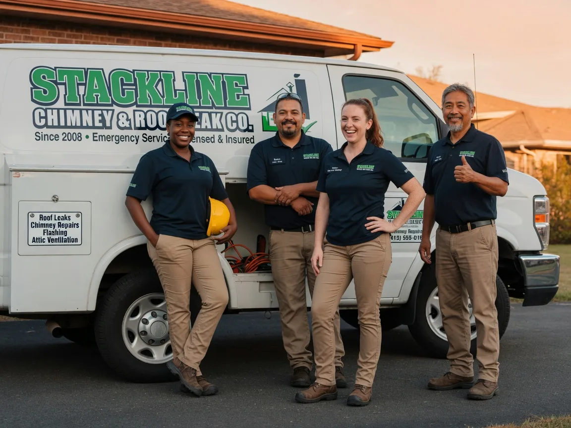 Chimney flashing repair company in Lubbock, TX